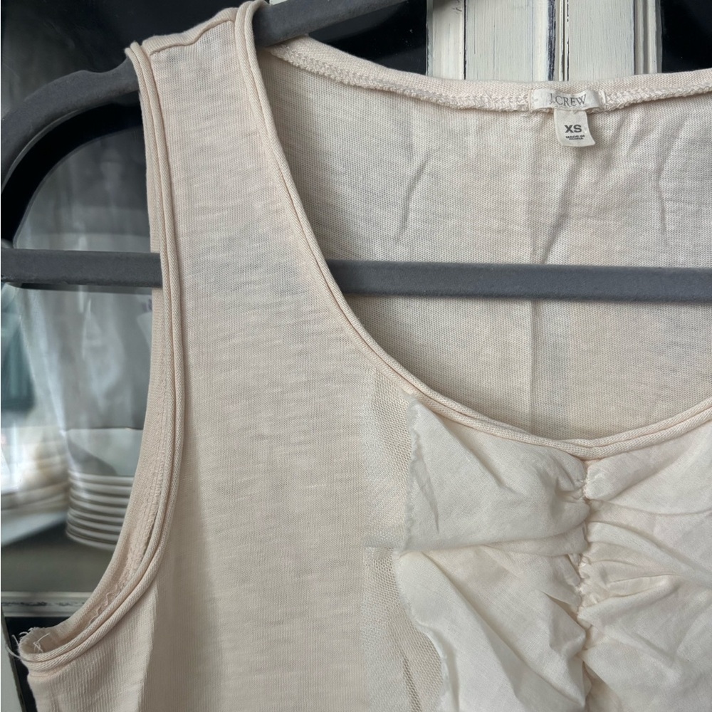 J. Crew Ruffled Tank Top - Picture 2 of 4
